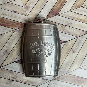 Jack Daniel's Silver 6oz Flask